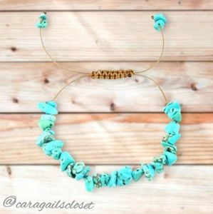 Gemstone Bracelet Adjustable Size Bolo Clasp Women's Jewelry